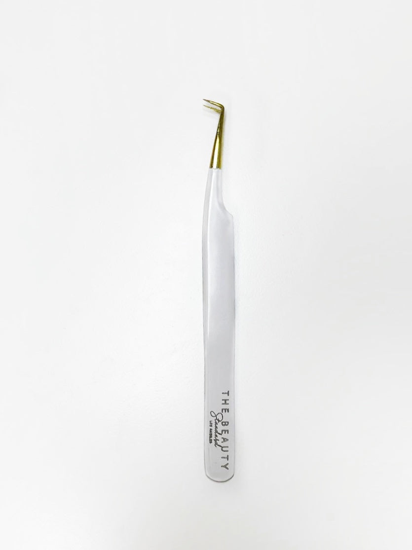 White Pinching Tweezers